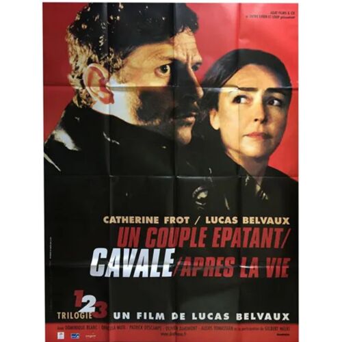 Cavale - Véritable Affiche De Cinéma Pliée - Format 120x160 Cm - De & Avec Lucas Belvaux Avec Catherine Frot, Gilbert Melki, Dominique Blanc, Ornella Muti, Patrick Descamps, Alexis Tomassian - 2003