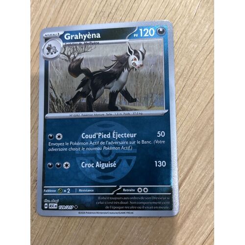 Carte Pokémon – Grahyèna 129/217 Reverse Holo