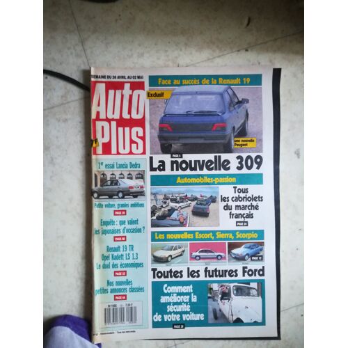Auto Plus 33 De 1989 Saab 9000 Cdi 16,Alfa Spider 2.0,Austin Mini Moke,Bmw 320i Cab,Chrysler Le Baron Cab,Ford Escort Xr3i,Jaguar Xj Sc,Opel Kadett Cab Gsi,Peugeot 205 Cj,Renault 5 Gt Turbo Ebs,Saab 9
