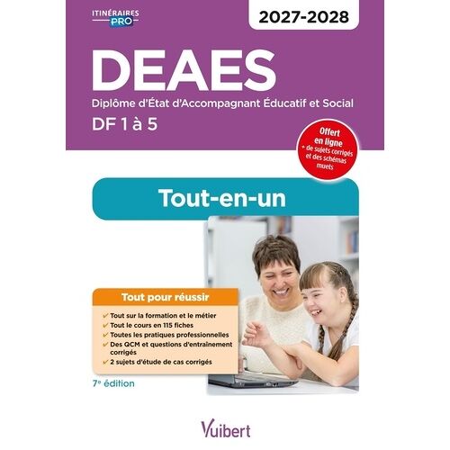 Deaes Diplôme D'etat D'accompagnant Éducatif Et Social Df 1 À 5 - Tout-En-Un