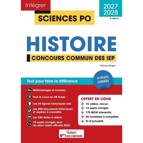 Histoire - Concours Commun Des Iep
