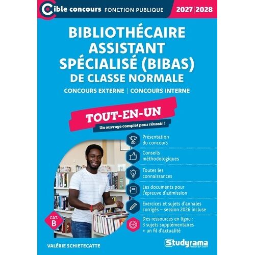Bibliothécaire Assistant Spécialisé (Bibas) De Classe Normale - Concours Externe Et Interne - Catégorie B