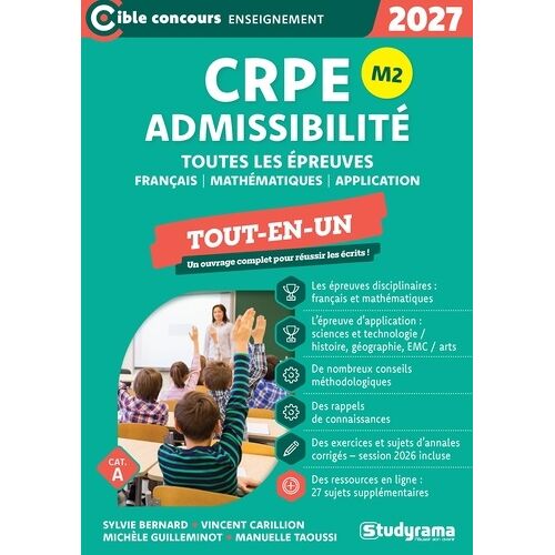 Crpe M2 Admissibilité - Toutes Les Épreuves Tout-En-Un