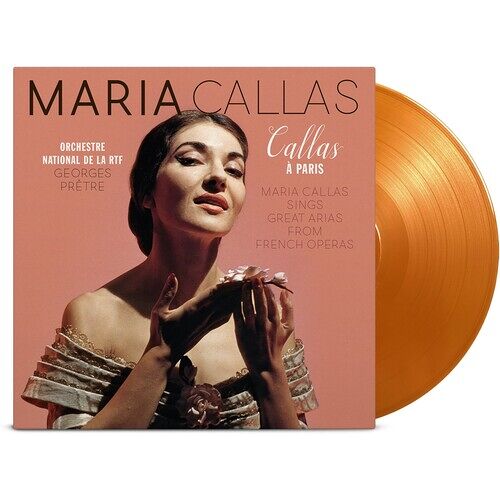 Maria Callas - Callas A Paris - Gold & Orange Vinyl [Vinyl Lp] Colored Vinyl, Gold, Ltd Ed, 180 Gram, Orange, Holland - Import