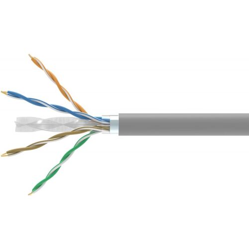 Equip Instal.Kab Cat6 F/UTP ECA 305.00m grau LSZH
