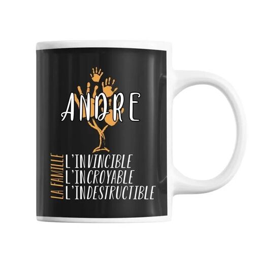 Mug Nom De Famille Andre | Tasse Idée Cadeau Famille