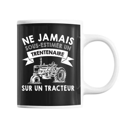 Mug Homme Tracteur Trentenaire
