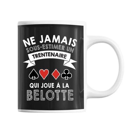 Mug Homme Belotte Trentenaire