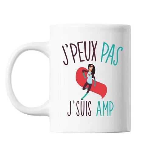 Mug Amp J'peux Pas Blanc