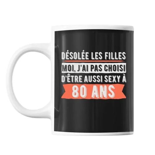 Mug 80 Ans Femme Sexy