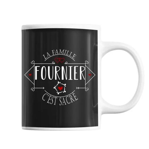 Mug Nom De Famille Fournier | Tasse Sacrée