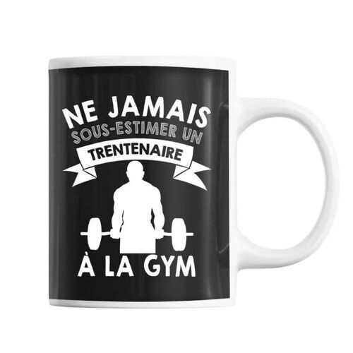 Mug Homme Gym Trentenaire