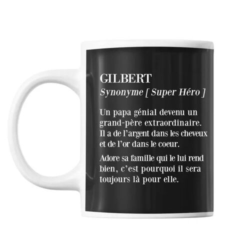 Mug Gilbert Papi Définition