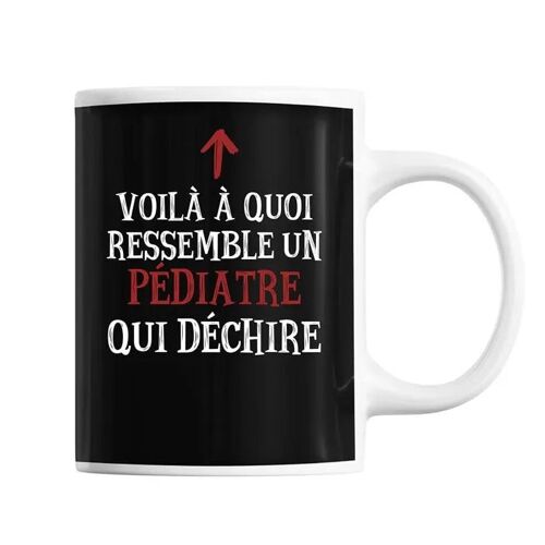 Planetee Mug Peintre Qui Déchire - Tasse Café Métier Pour Collègue De Travail Ami Ou Famille - Imprimé En France