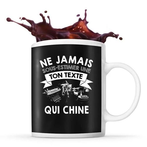 Mug Braderie Vide Grenier Prénom Métier Âge Personnalisable | Tasse Drôle Pour Femme Chineuse | Idée Cadeau Anniversaire Noël