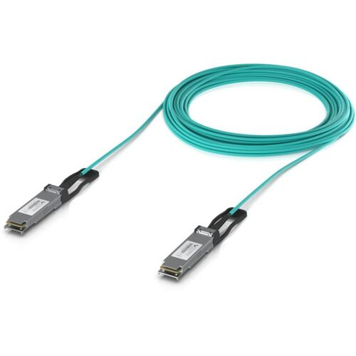 Ubiquiti Long-range QSFP28 direct max data rate. 20M (UACC-AOC-QSFP28-20M)