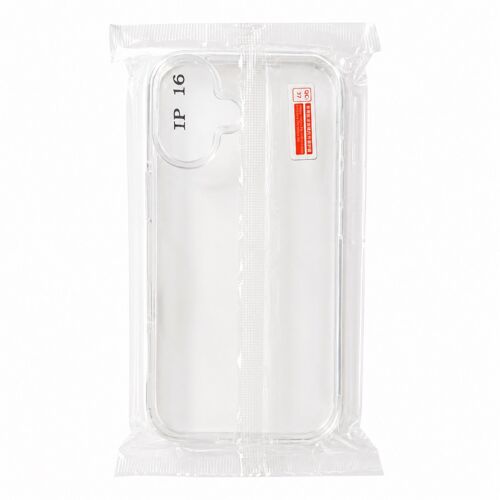 Coque pour iPhone 16 transparente robuste