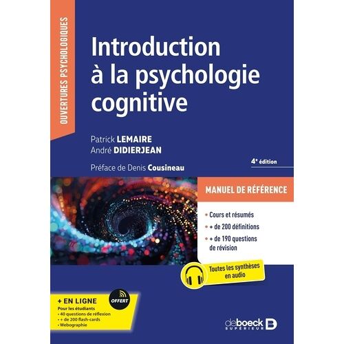 Introduction À La Psychologie Cognitive