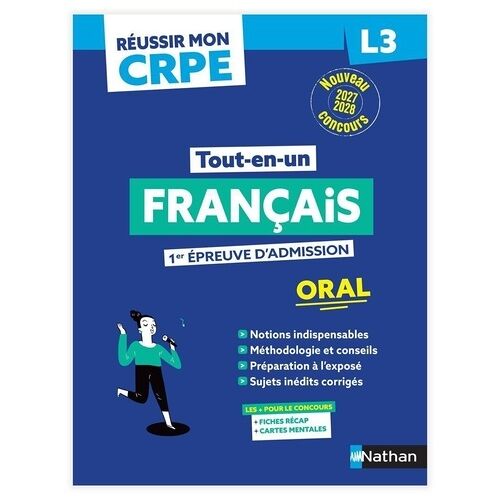 Français Tout-En-Un L3 - Epreuve D'admission Oral