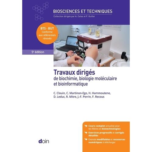 Travaux Dirigés De Biochimie, Biologie Moléculaire Et Bioinformatique