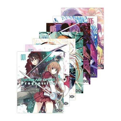 Sword Art Online Progressive - Intégrale Tomes 1 À 7 - Pack En 7 Volumes - Dont 3 Tomes Offerts
