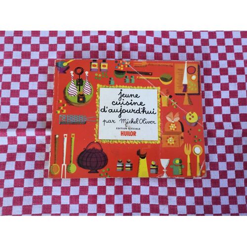 Livre De Cuisine Michel Oliver Année 60 Huilor Édition Spéciale Vintage 