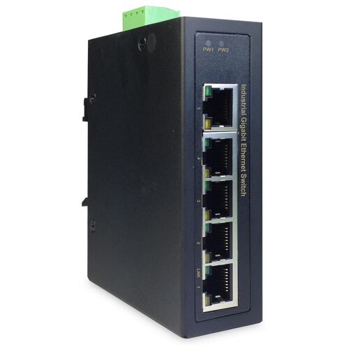 Digitus Switch réseau Gigabit Ethernet 5 ports,Industrial, Unmanaged