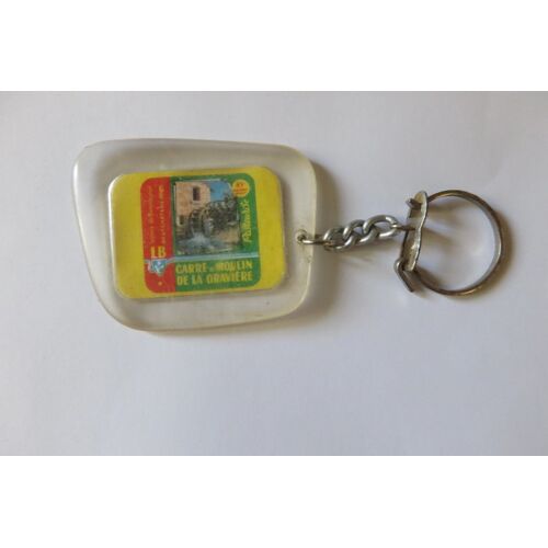 Porte-Clés Publicité Fromage Carré Du Moulin De La Gravière