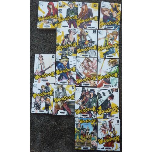Lot Manga - Woodstock - Tome 1 À 18 (Manque Le 8) - Asada Yukai