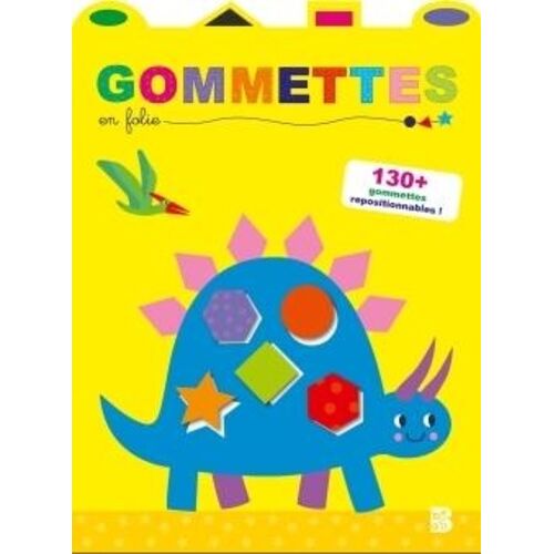 Dinosaure - + 130 Gommettes Repositionnables !