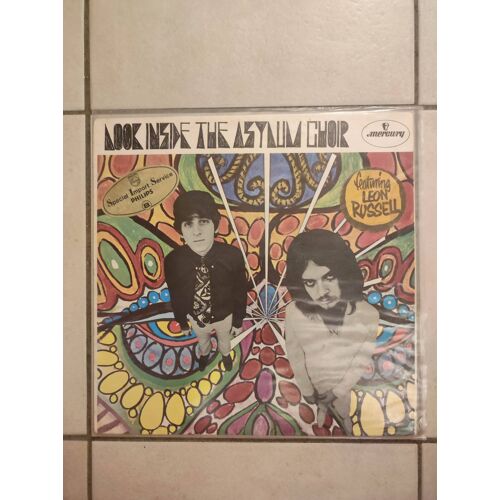 Vinyle Lp 33t Asylum Choir (Leon Russell) – Look Inside (1968) Pressage Uk Mercury