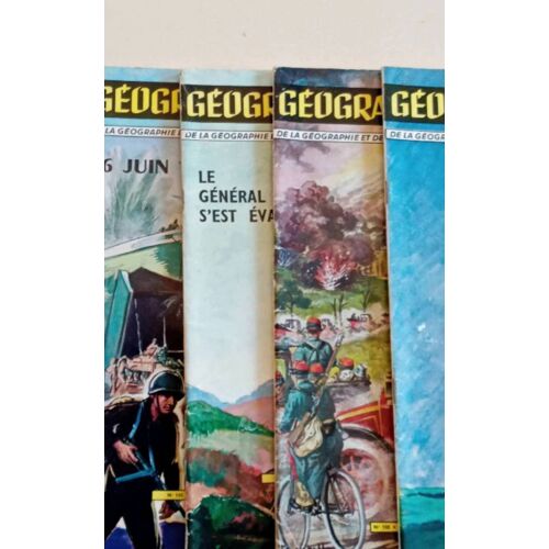 Lot De 6 Magazines Géographia Et Histoire