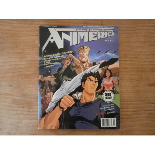 Revue Manga - Animerica Vol.5 N°6 (Street Fighter Ii V) - Usa 1997
