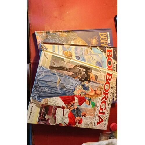 Lot De 3 Bandes Dessinées - Borgia - De Jodorowsky Et Manara - Albin Michel Et Drugstore - Première Édition .