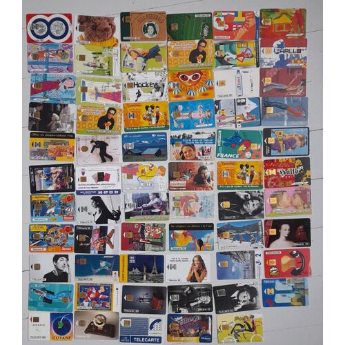65 Cartes Téléphoniques Anciennes