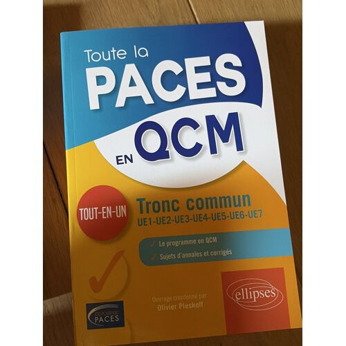 Toute La Paces En Qcm .Ue2-3-4-5-6-7 