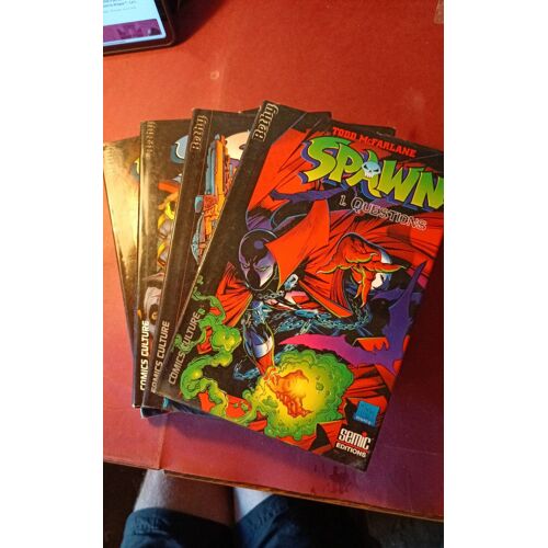 Lot De 4 Bandes Dessinées Comics - Spawn - De Todd Mc Farlane - Semic Éditions .