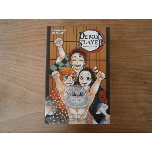 Coffret Demon Slayer # 23 + Fanbook (Edition Collector) - Panini Manga Vf France