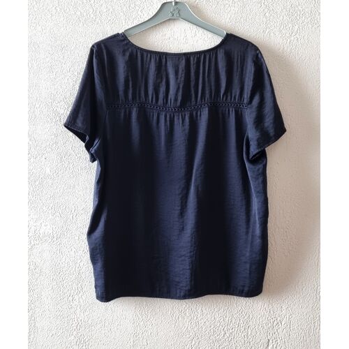 Tunique Vila Taille M/38 Bleu Marine Avec Jours Tbe