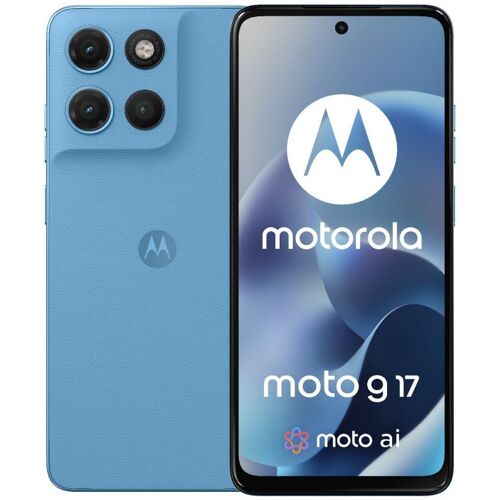 Motorola moto g17 6.72" Double SIM Android 15 USB Type-C 8 Go 128 Go 5200 mAh Bleu