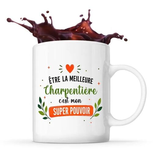 Planetee Mug Meilleure Charlotte Super Pouvoir Tasse Café Céramique Cadeau Femme Anniversaire Noël Maman Collègue