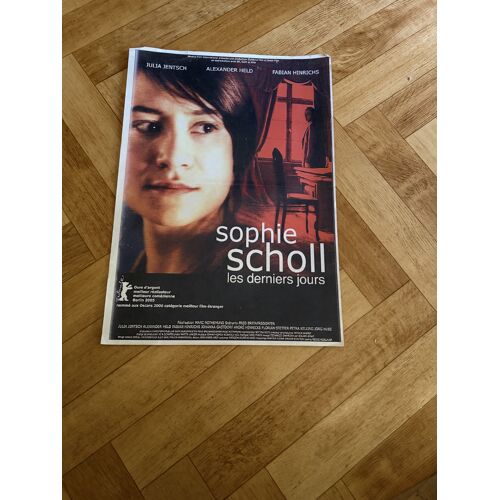 Affiche - Film Sophie Scholl - Les Dernièrs Jours