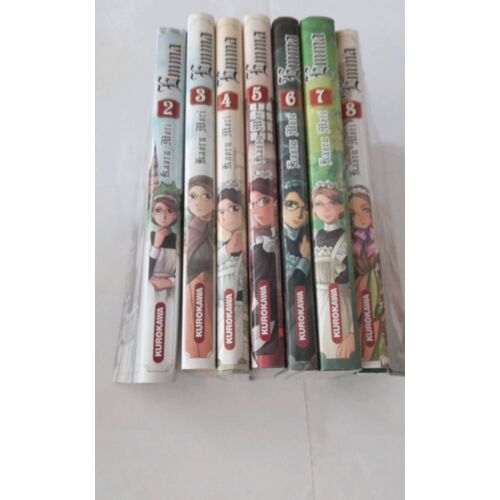 Emma, Tomes 2 A 8, K.Mori, Kurokawa 2007-2009