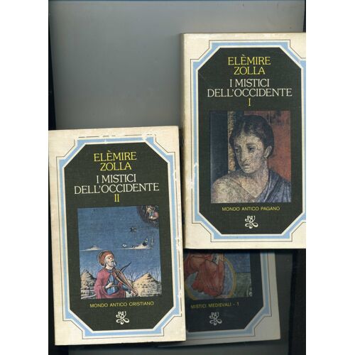 I Mistici Dell'Occidente Par Elèmire Zolla ( 7 Tomes)