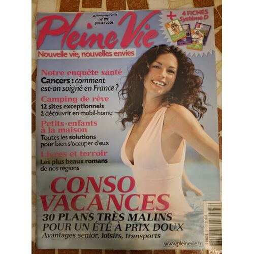 Magazine Pleine Vie – N°277 – Juillet 2009