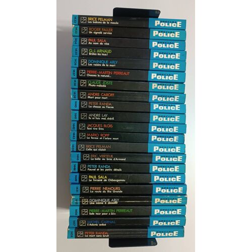Lot 21 Spécial Police Entre N° 1432 Et N° 1458 (Lot 81evlr)