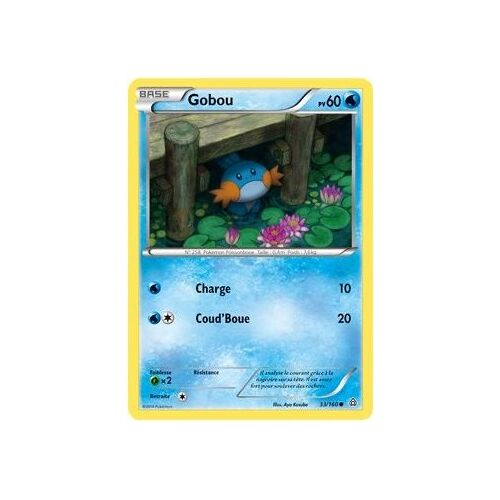 Carte Pokémon - Gobou Pv 60 - 5/12