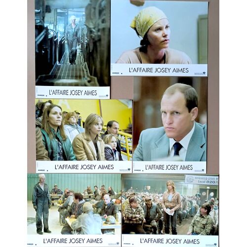 L Affaire Josey Aimes (North Country) : Jeu De 6 Photos D'Exploitation Cinématographique - Format 20x30 Cm - De Niki Caro Avec Charlize Theron, Frances Mcdormand, Sissy Spacek, Woody Harrelson -2005