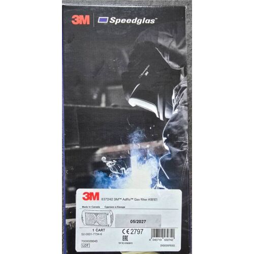 3M Adflo Filtre à gaz A1B1E1 gaz et vapeurs organiques, inorganiques et acides