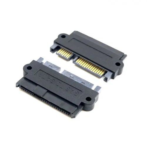 Convertisseur SAS SFF-8482 en un port SATA 22 broches (données + alimentation)